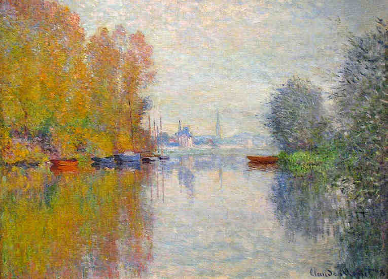 Autumn on the Seine at Argenteuil